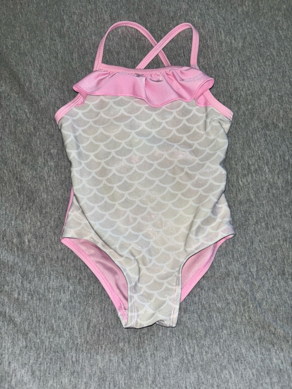 Floatimini Pink Shimmer Girls One-Piece Swimsuit